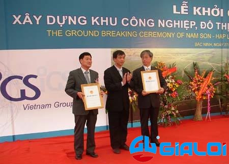 Khởi công KCN Nam Sơn- Hạp Lĩnh 