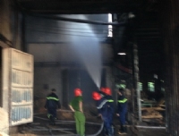 Hỏa hoạn tại xưởng gỗ, hơn 20 người bỏng nặng 