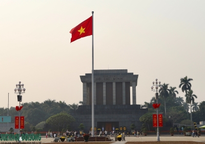 Hà Nội rực rỡ sắc cờ chào mừng Đại hội XIV của Đảng